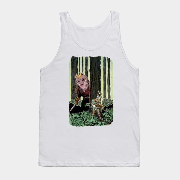 Hunter/Hunted Tank Top by jesse.lonergan